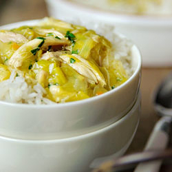 Curried Chicken with Leeks