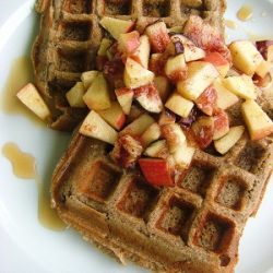 Buckwheat and Oats Waffles