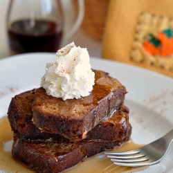 Pumpkin Bread French Toast