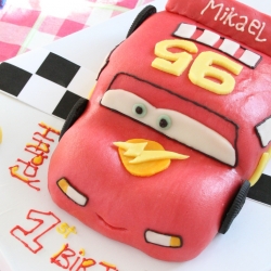 Lightning McQueen Birthday Cake