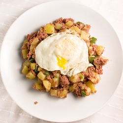 Mystery Canned Meat and Corn Beef Hash