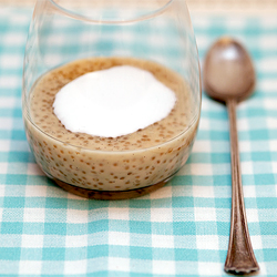 Tapioca Pudding with Coconut Milk