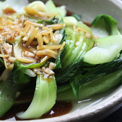 Bok Choy in Oyster Sauce