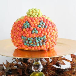 Trix-y Jack-o-Lantern Cake