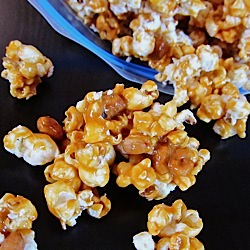 Nutty Caramel Corn