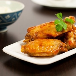 Spicy Sticky Chicken Wings