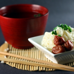 Somen Noodles & Hot Dashi