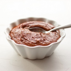 Chocolate Chili Tofu Pudding