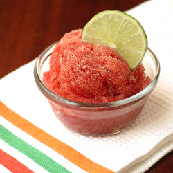 Pomegranate Lime Granitas