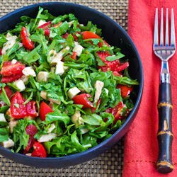 Baby Arugula Chopped Salad