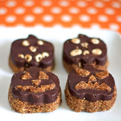 Cheerios Chocolate Pumpkin Tarts