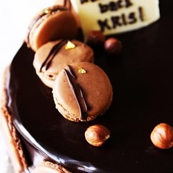 Chocolate Hazelnut Mousse Cake