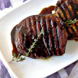 Molasses and Coffee Glazed Pork