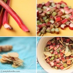 Rhubarb Ginger Syrup