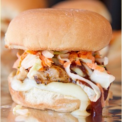 Grilled Mesquite Chicken Sliders