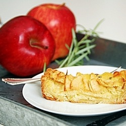 Apple & Rosemary Tarte