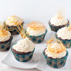 Chocolate Salted Caramel Cupcakes