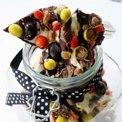 Chocolate Halloween Bark