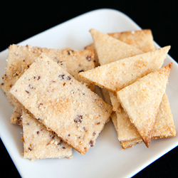 Parmesan Bacon Crackers