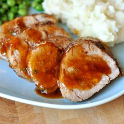 Chili Rubbed Pork w/ Apricot Glaze