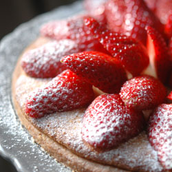 Strawberry Tart with Frangipane