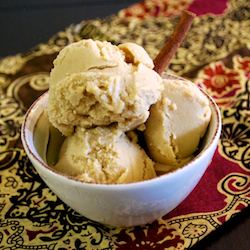 Vegan Pumpkin Maple Spice Ice Cream