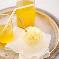 Gorse Flower Cordial and Granita