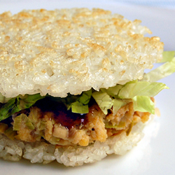 Crispy Rice Burger