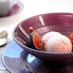 Creamy Sorbet with Figs