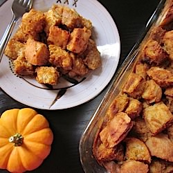 Pumpkin Bread Pudding