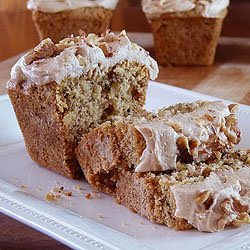 Zucchini Bread with Frosting