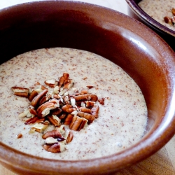 Raw Flaxseed Oatmeal