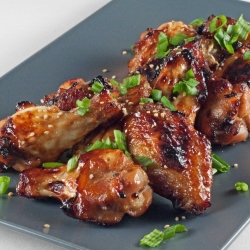 Soy-Glazed Chicken Wings