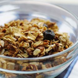 Granola with Dried Blueberries