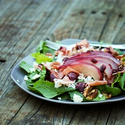 Pear and Blue Cheese Salad