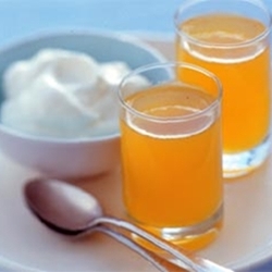 Champagne Jelly with Mandarin