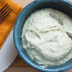 Parmesan and Dill Cauliflower Puree