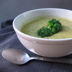 Broccoli Red Pepper Cheddar Soup