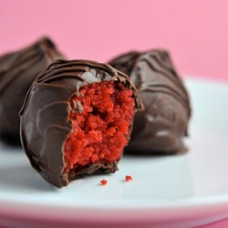 Red Velvet Cake Balls