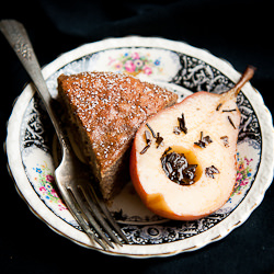 Pear Buckwheat Cake