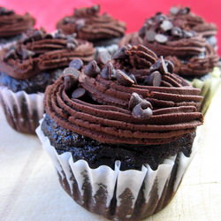 Chocolate Beet Cupcakes