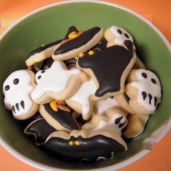 Mini Halloween Sugar Cookies