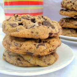 Bittersweet Chocolate Chunk Cookies