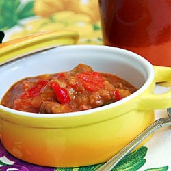 Beef Stew with Bell Peppers