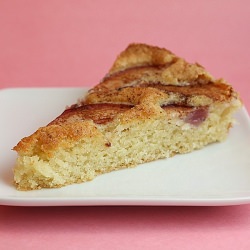 Nectarine Golden Cake