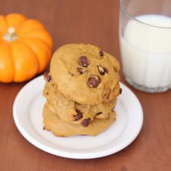 Pumpkin Chocolate Chip Cookies