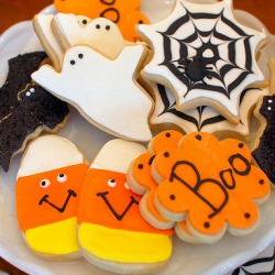 Halloween Butter Cookies