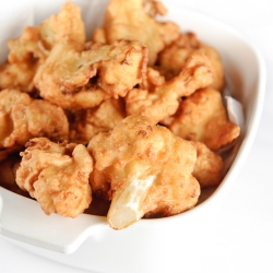 Beer Battered Cauliflower