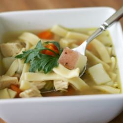 Rustic Chicken Noodle Soup