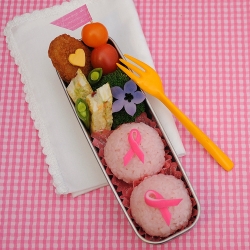 Pink October Bento